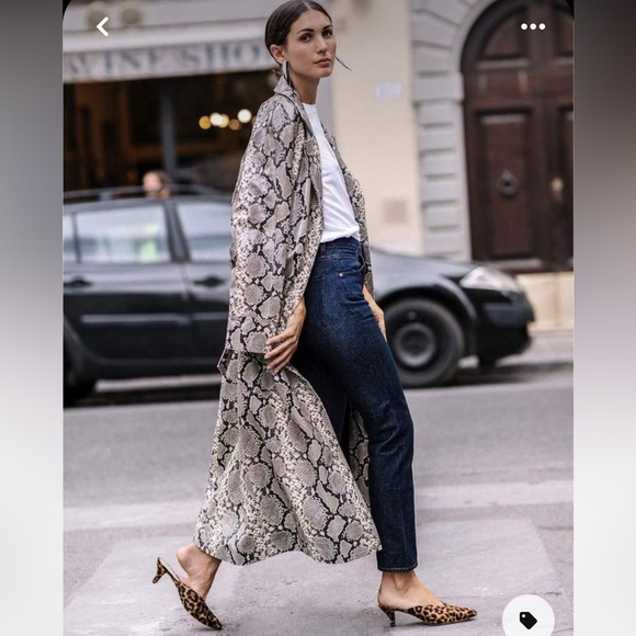 Banana republic X Olivia Palermo leather coat - Picture 11 of 12